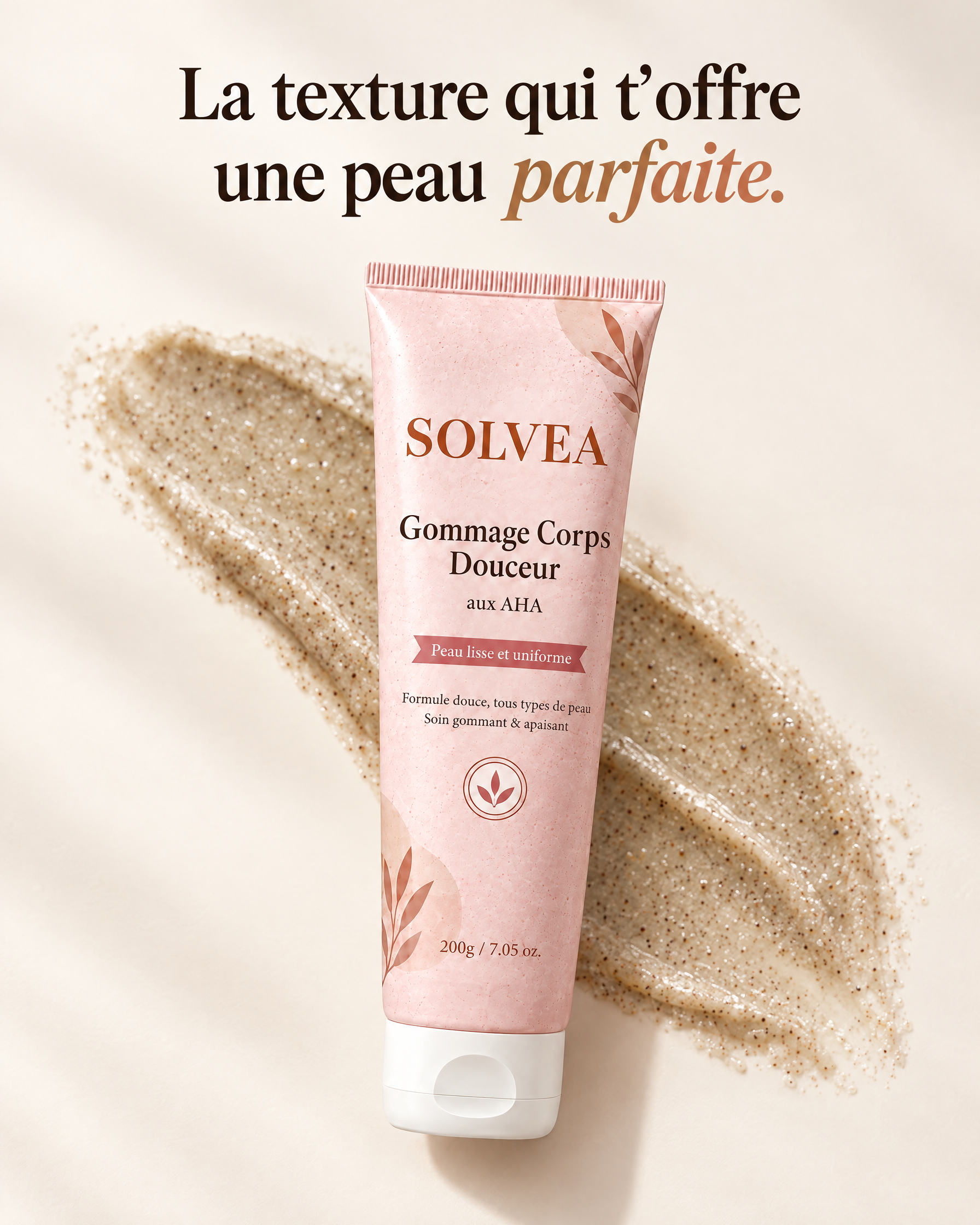 Texture du Gommage Corps Douceur Solvea
