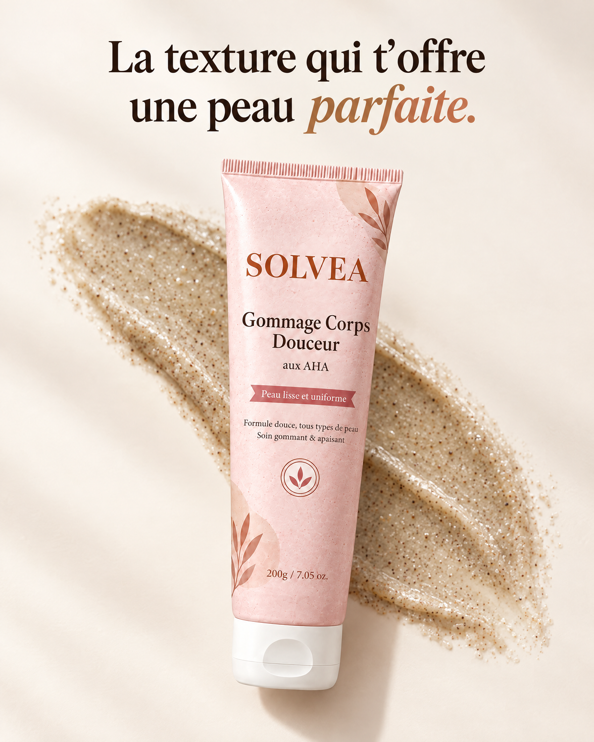 Texture du Gommage Corps Douceur Solvea